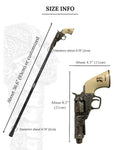 Penny Dreadful Gothic Steampunk Six Shooter Pistol Gun Swaggering Cane