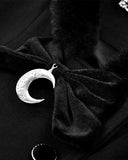 Dark In Love Dark Gothic Lolita Hooded Cat Ear Double-Breasted Coat