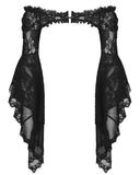 Dark In Love Gothic Lace Off Shoulder Bolero