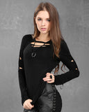 Dark In Love Twisted Top