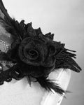 Eva Lady Gothic Rose Lace High Choker Collar