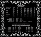 Dark In Love Womens Gothic Velvet & Jacquard Faux Two-Piece Tail Coat Frock Jacket - Black & Red