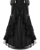 Dark In Love Long Layered Gothic Courtesan Skirt