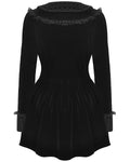 Dark In Love Gothic Lolita Spliced Velvet & Lace Mini Dress