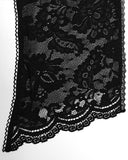 Punk Rave Plus Size Womens Dark Gothic Lace Hooded Cloak Cape