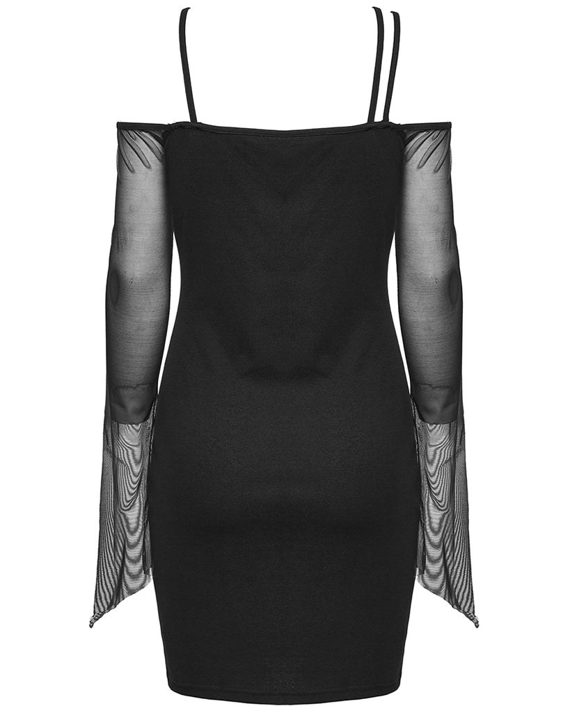 Pink Rover Dress Punk Rave Daily Life Asymmetric Gothic Bodycon Dress – Violent Delights