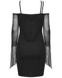 Punk Rave Daily Life Asymmetric Gothic Bodycon Dress