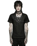 Punk Rave Mens Apocalyptic Punk Mesh Tee