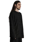 Punk Rave Mens Decadent Apocalyptic Punk Deconstructed Long Sleeve Top