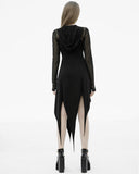 Punk Rave Daily Life Irregular Hooded 2-Piece Witch Dress