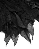 Dark In Love Dark Gothic Punk Witch Long Asymmetric Layered Skirt