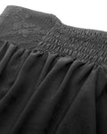 Dark In Love Long Gothic High-Waisted Lace Embellished Maxi Skirt