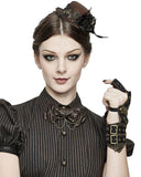Devil Fashion Archelist Steampunk Gloves - Brown