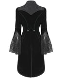 Devil Fashion Womens Dark Gothic Batwing Frock Jacket Tailcoat