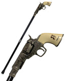Penny Dreadful Gothic Steampunk Six Shooter Pistol Gun Swaggering Cane