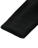 Dark In Love Womens Gothic Velvet & Jacquard Faux Two-Piece Tail Coat Frock Jacket - Black & Red