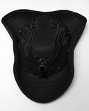 Punk Rave Unisex Gothic Dark Demon Feathered Wings Tricorn Hat