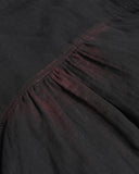 Devil Fashion Mens Apocalyptic Gothic Pirate Poet Shirt Top - Black & Red