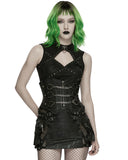 Punk Rave Womens Apocalyptic Gothic Triple Cuff Waist Cincher Corset Belt