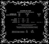 Dark In Love Womens Gothic Punk Faux Leather Buckled Gauntlet Sleeve Gloves