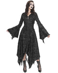 Devil Fashion Apocalyptic Punk Shredded Hooded Cloak Jacket