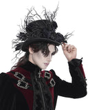 Devil Fashion Mens Gothic Steampunk Ivy & Roses Formal Top Hat