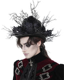 Devil Fashion Mens Gothic Steampunk Ivy & Roses Formal Top Hat