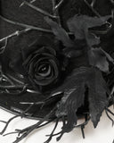 Devil Fashion Mens Gothic Steampunk Ivy & Roses Formal Top Hat