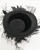 Devil Fashion Mens Gothic Steampunk Ivy & Roses Formal Top Hat