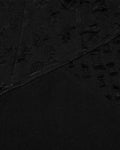 Punk Rave Womens Apocalyptic Punk Spliced Broken Knit Detachable Skirt