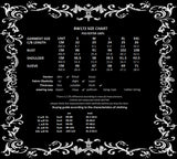 Dark In Love Womens Gothic Velvet & Lace Flared Sleeve Bolero Shrug Top