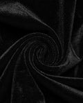 Punk Rave Womens Long Victorian Gothic Velvet & Lace Maxi Skirt