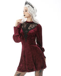 Dark In Love Alizarine Gothic Mini Dress
