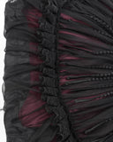 Eva Lady Gorgeous Gothic Lolita Rose, Lace & Mesh Parasol Umbrella
