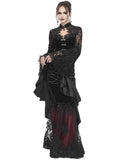 Eva Lady Dark Baroque Gothic Velvet & Lace Jacket