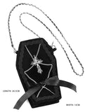 Dark In Love Crucifix Casket Handbag