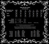 Dark In Love Womens Gothic Fitted Gothic Mini Dress With Lace Overlayer - Off-White & Black