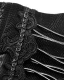 Dark In Love Womens Gothic Lace Embellished Waist Cincher Corset Belt