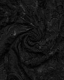 Punk Rave Daily Life Womens Apocalyptic Gothic Shredded Jacquard & Lace Flared Leggings