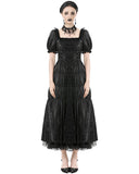 Dark In Love Womens Long Gothic Nocturne of Dawn Victorian Prom Evening Dress