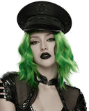 Punk Rave Unisex Apocalyptic Gothic Pentagram Military Cap