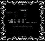 Dark In Love Womens Baroque Gothic Lace Layered Maxi Skirt - Black