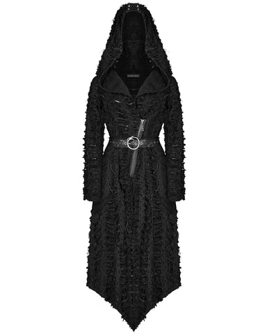 Punk Rave Daily Life Gothic Dystopian Decay Hooded Coat