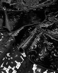 Dark In Love Baroque Gothic Fishtail Pencil Skirt