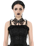 Dark In Love Womens Gothic Lace Butterfly Choker Necklace