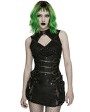 Punk Rave Womens Apocalyptic Gothic Triple Cuff Waist Cincher Corset Belt