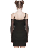 Punk Rave Daily Life Asymmetric Gothic Bodycon Dress