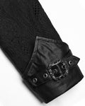 Punk Rave Mens Gothic Steampunk Embellished Jacquard Tail Coat Jacket