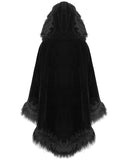 Devil Fashion Carpathia Womens Gothic Velvet Cloak