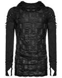 Punk Rave Decay Dieselpunk Hoodie Top